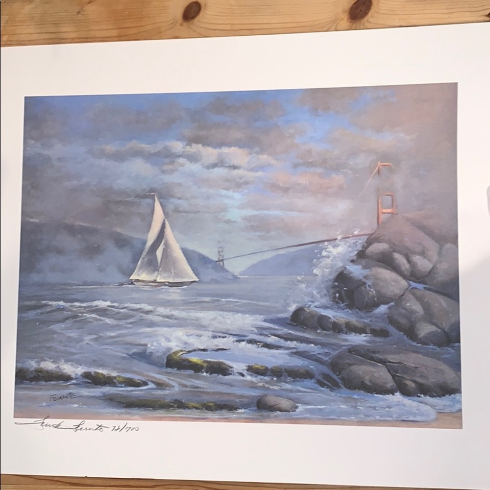 Ferrante Original Signed Artists Print Numbered